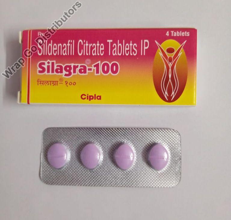 Silagra 100mg Tablets, Type Of Medicines : Allopathic