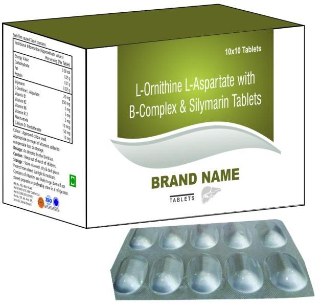 L-Ornithine L-Aspartate with B-Complex & Silymarin Tablet