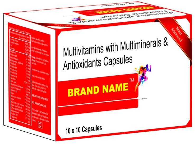 Multivitamin with Multimineral & Antioxidants Capsules