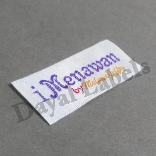 Printed Woven Labels, Packaging Type : Poly