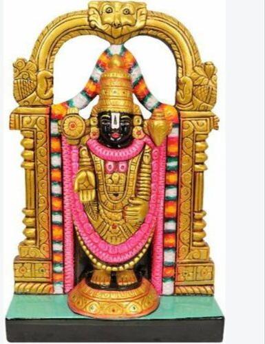 Polished Marble Balaji Statue, Color : Multicolors