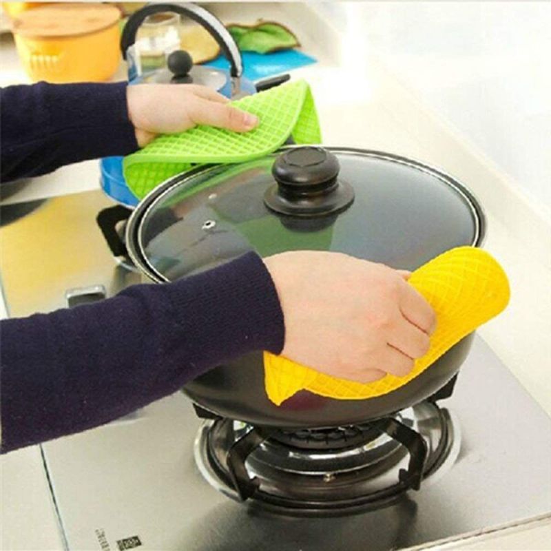 Greenaxy Silicone Hot Pot Holder, Technics : Machine Made