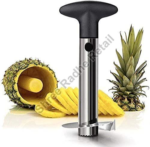 Stainless Steel Pineapple Cutter Wth Peeler