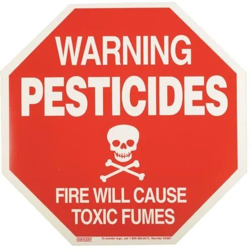 Paper Pesticides Labels, Pattern : Printed