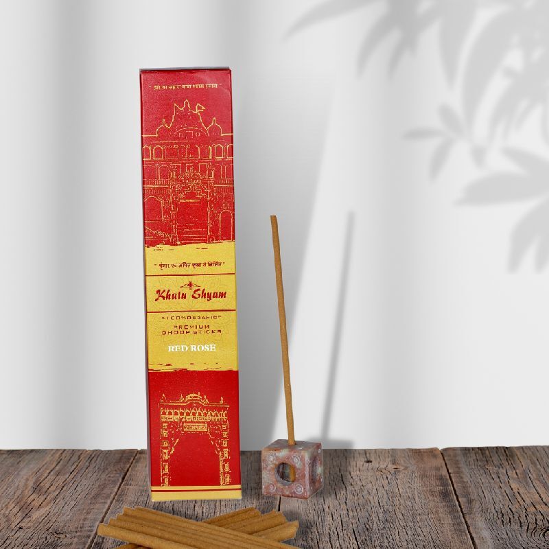 Red Rose Dhoop Sticks