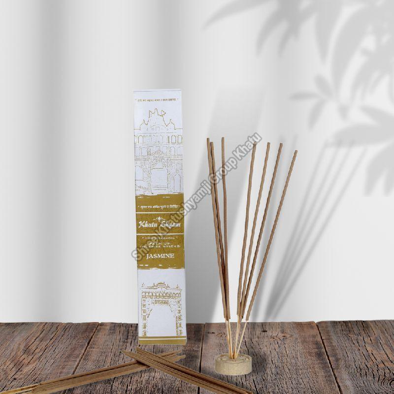 Flower Jasmine Incense Sticks, for Pooja, Anti-Odour, Aromatic, Church, Home, Office, Religious, Temples