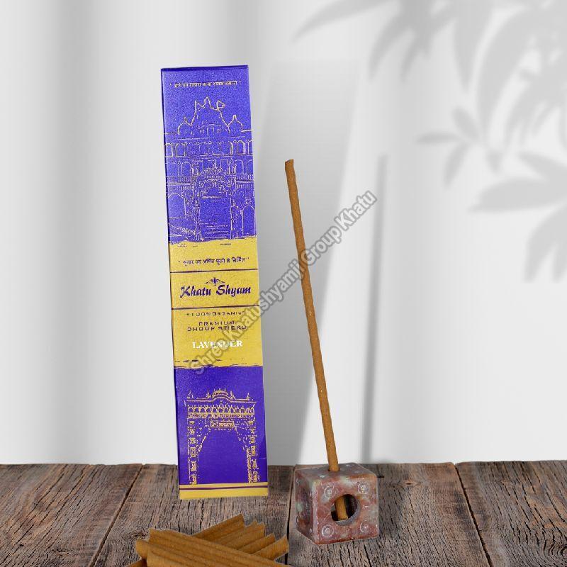 Bamboo Lavender Dhoop Sticks, for Pooja, Anti-Odour, Home, Office, Religious, Temples, Therapeutic