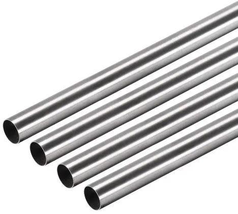 Round 316L Stainless Steel Seamless Pipe, Color : Silver