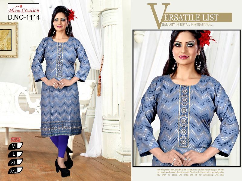 Ladies Grey Kurti