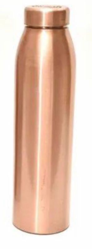 Printed Matt Finish Copper Bottle, Storage Capacity : 500ml, 1ltr