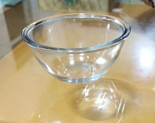Nizam Enterprises Glass Bowl, Shape : Round