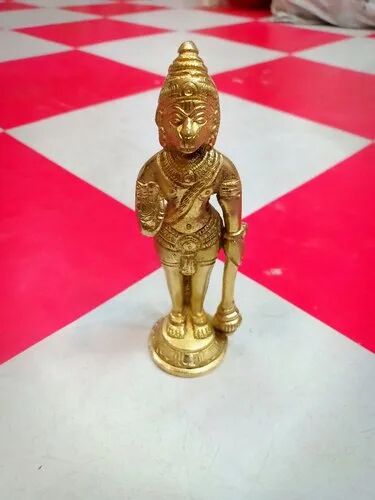 brass hanuman statue