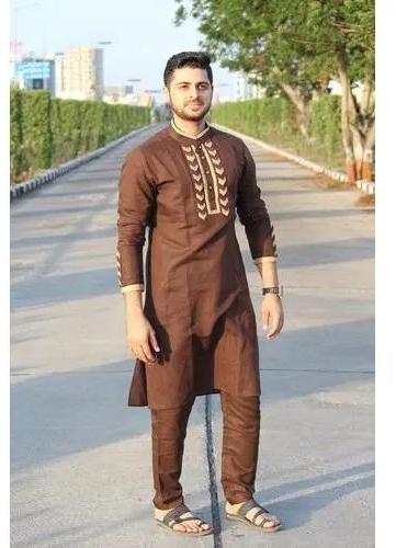 Men Cotton Pathani Suit