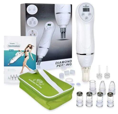 Portable microdermabrasion system