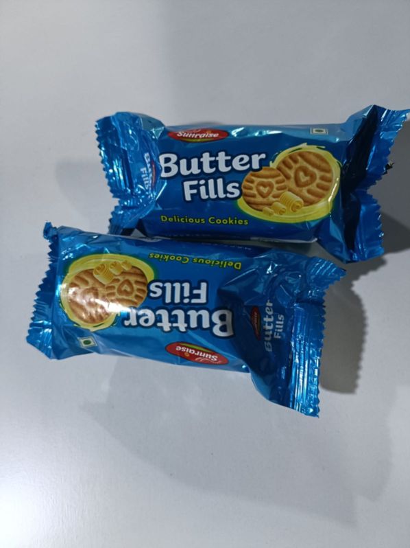 75gm Blue Butter Fills Cookies, Certification : FSSAI Certified