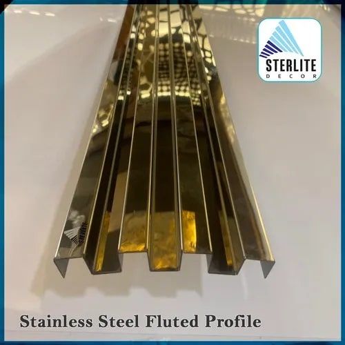 Stainless Steel Fluted Profile