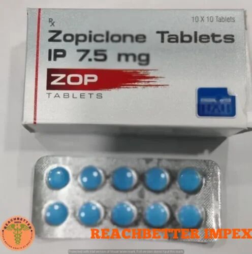 Zopisign Zopiclone Tablets IP, Packaging Type : Box