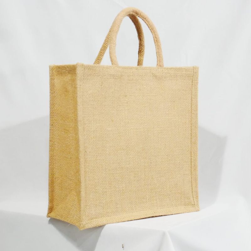 Karmele overseas jute bags, Pattern : Customizable, Size : All Size
