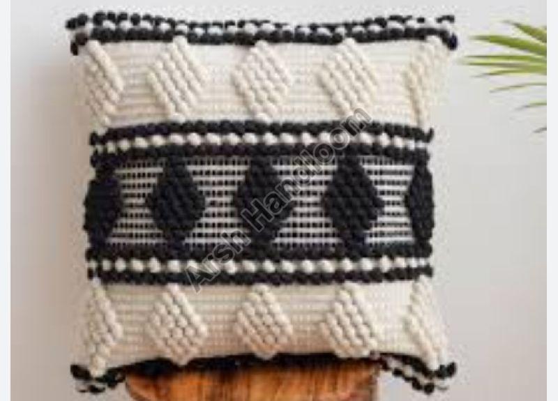 black white cushion covers