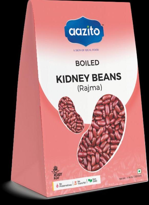 AAZITO Natural Boiled rajma (Kidney Beans), for Cooking, Form : Granules