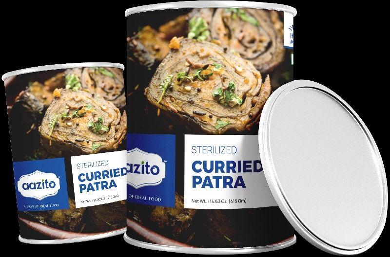 Canned Curried Patra, Style : Cooked, Instant