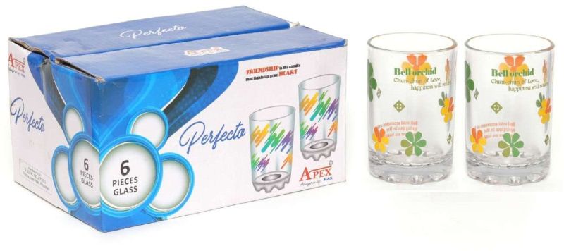 Apex Max 01 Perfecto Drinking Glass, Size : Standard