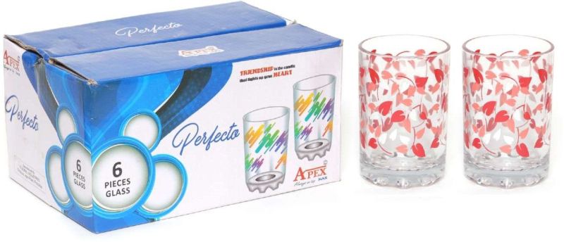 Apex Max 03 Perfecto Drinking Glass, Size : Standard