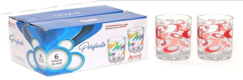 Apex Max 04 Perfecto Drinking Glass, Size : Standard