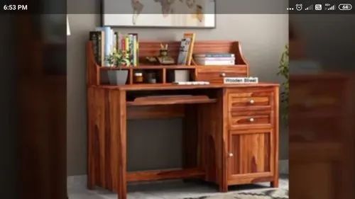 Designer Wooden Study Table, Size : Customise