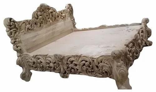 Fancy Designer Wooden Double Bed