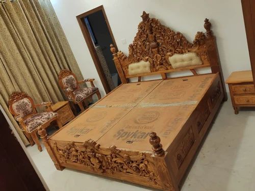 Sheesham Wood Luxurious King Size Bed