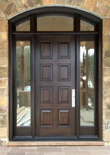 Teak Wood Main Door, for Home