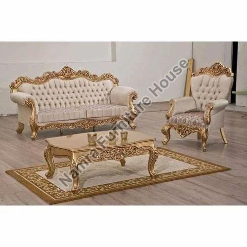 Wooden Maharaja Royal Sofa Set