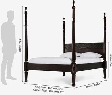 Wooden Poster Bed