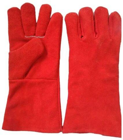Knitted Leather(Buff/Split/Chrome) Heat Resistant Gloves, Model Number : TSI0066