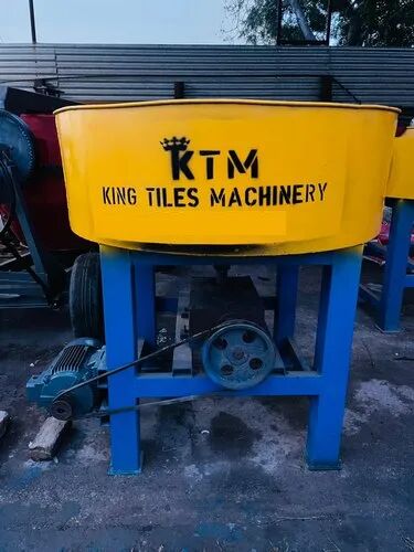 Manual Concrete Pan Mixer Machine, Power : 5.0 kW