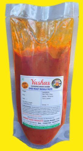 Yashas Blended Natural Ghee Roast Masala Paste, for Cooking, Spices, Packaging Type : Plastic Pouch