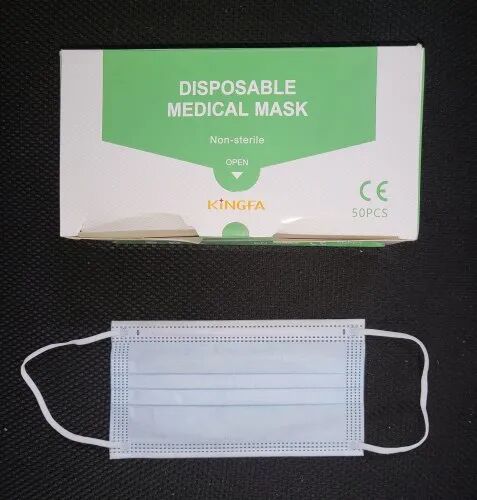 Meltblown 3 Ply Face Mask, for Medical Purpose, Anti Pollution, Industrial Safety, Certification : yes