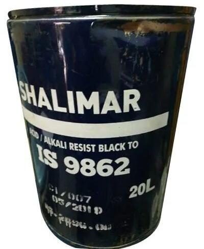 Acid Alkali Resistant Paint, Color : Black