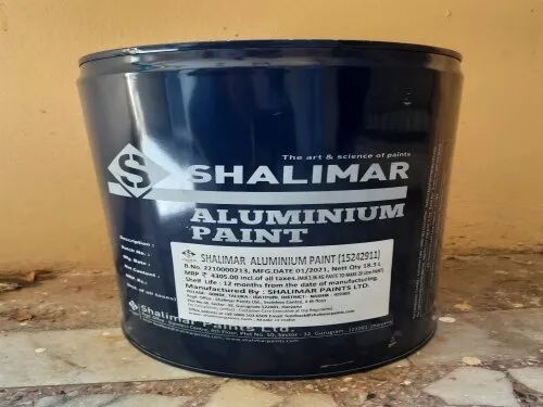 Heat Resisting Aluminium Paint, Packaging Type : Can