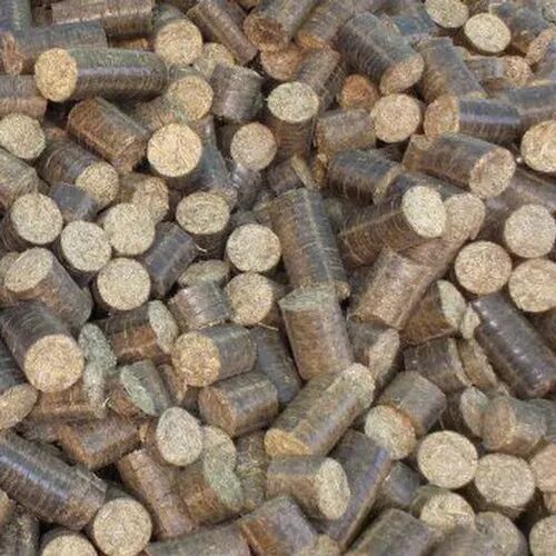 Groundnut Shell Biomass Briquette