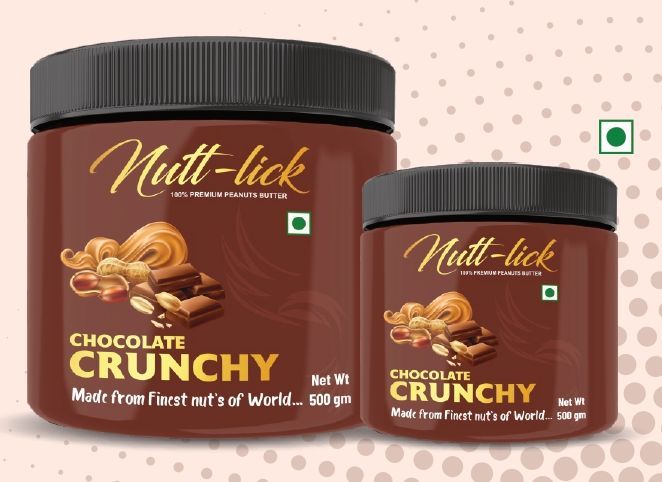 Nutt-Lick Chocolate Crunchy Peanut Butter, Certification : FSSAI