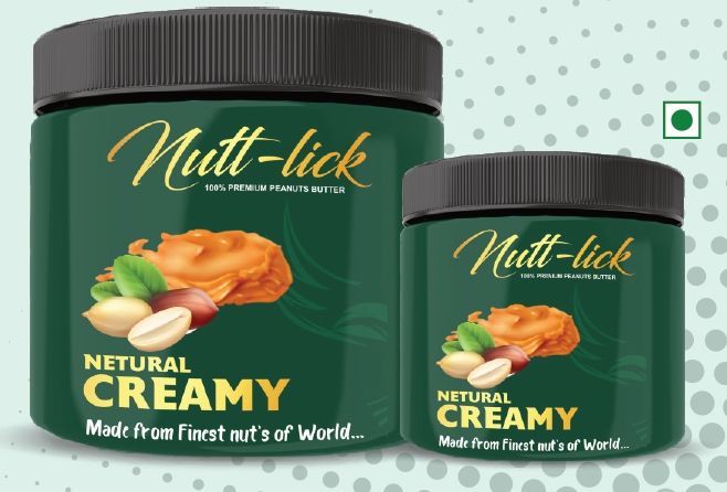 Nutt-Lick Natural Creamy Peanut Butter, Certification : FSSAI