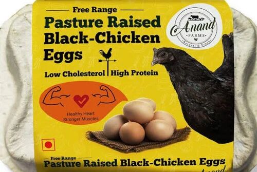 Black Chicken Eggs, for Bakery, Packaging Type : Poultry Trays