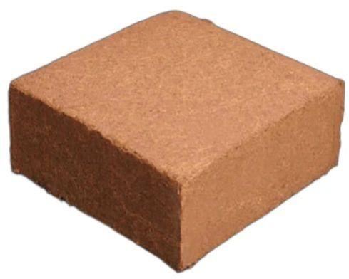 Rectangular Brown Coco Coir Peat Brick