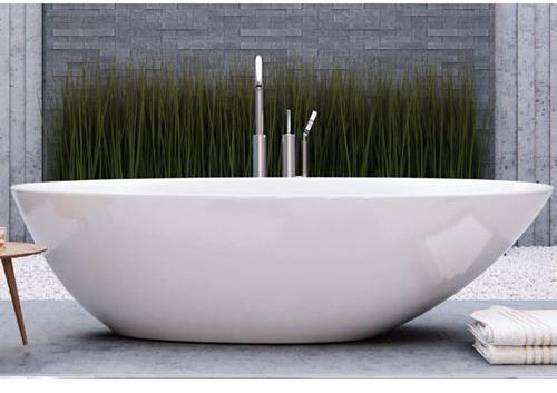 Ceramic Bathtub, Size : 1700x850x600mm