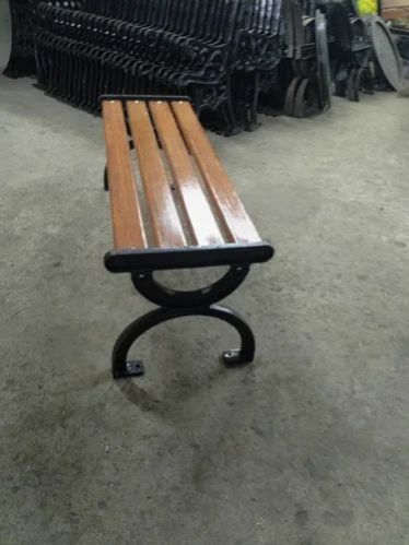 Cast Iron Garden Without Back Rest  Bench