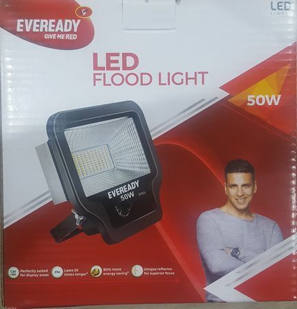LED Plastic Eveready Flood Light, Lighting Color : White