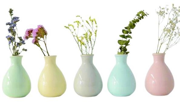 Multicolor Polished Metal Flower Vase, for Decoration, Pattern : Non Printed
