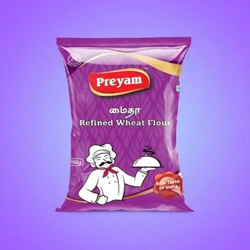 Preyam Refined Wheat Flour, for Cooking, Packaging Size : 250 gm